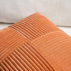 Fancy Homi 2 Packs Burnt Orange Lumbar Decorative Throw Pillow Covers 14x24 Inch - Image 3