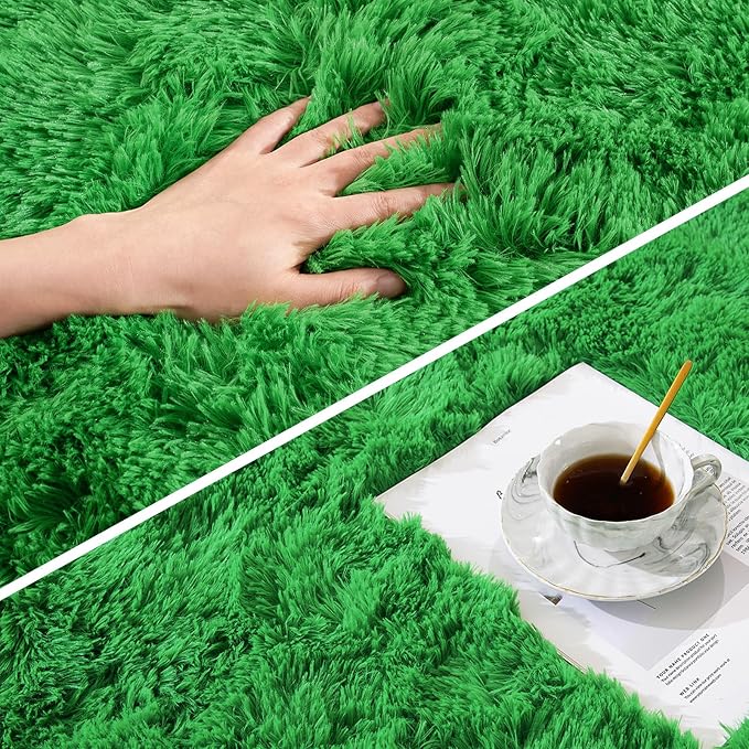 Amearea Premium Soft Fluffy Rug Modern Shag Carpet, Fuzzy Shaggy Rugs - Image 4