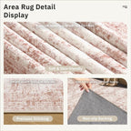 6x9 Area Rug for Living Room Washable Non-Slip Modern Rugs for Bedroom Dining - Image 6