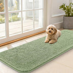 OLANLY Dog Door Mat for Muddy Paws 59x20, Absorbs Moisture and Dirt, Absorbent by OLANLY