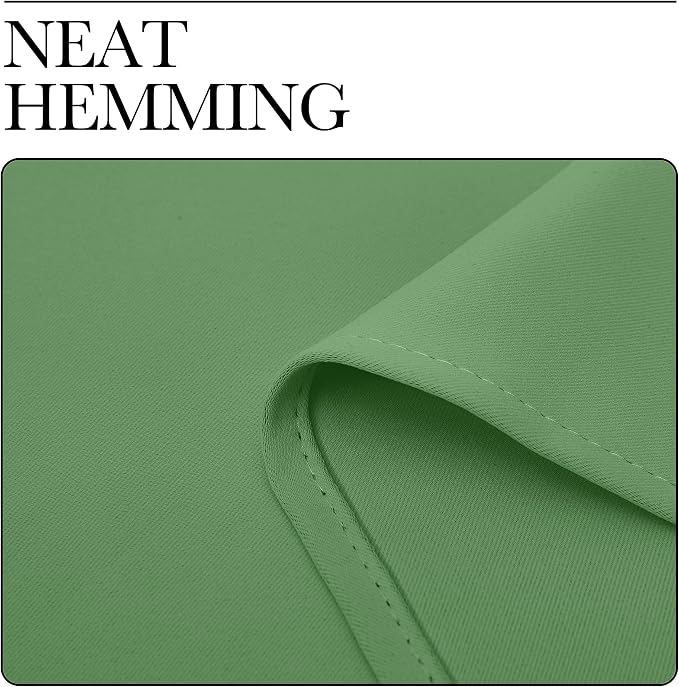 NICETOWN Froest Green Blackout Curtains 84 inches Length - Image 6