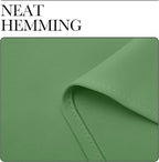 NICETOWN Froest Green Blackout Curtains 120 inches Length - Image 6
