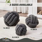 Uvvyui Knot Pillow Ball, Soft Home Decorative Pillows, Round Throw Pillow - Image 2