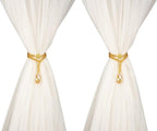 SUQ I OME 2 Pack of Luxury Crystal Beaded Magnetic Curtain Tieback and Holdback by SUQIOME