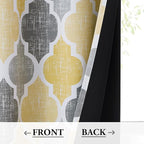 Beauoop 100% Blackout Curtains 90 Inches Long 2 Panels - Image 3
