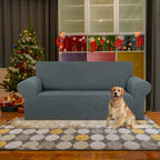 KEKUOU Stretch Loveseat Sofa Cover Slipcover, Couch Covers - Image 2
