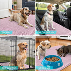 OLANLY Dog Door Mat for Muddy Paws 70x24, Absorbs Moisture and Dirt, Absorbent - Image 7