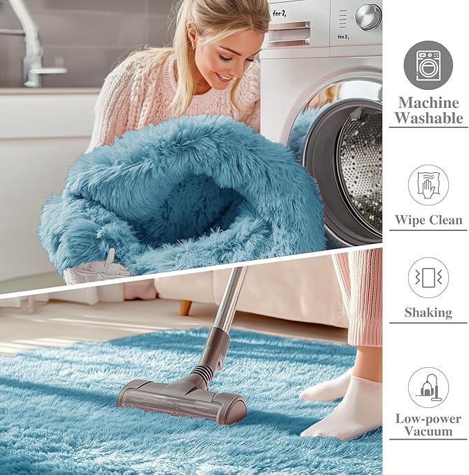OLANLY 5x8 Machine Washable Large Area Rugs - Image 2
