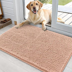 OLANLY Dog Door Mat for Muddy Paws 36x24, Absorbs Moisture and Dirt, Absorbent by OLANLY