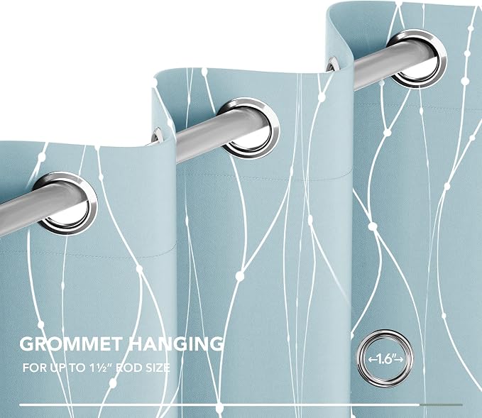 Deconovo Blackout Curtains, Thermal Insulated Soundproof Grommet Drapes - Image 6