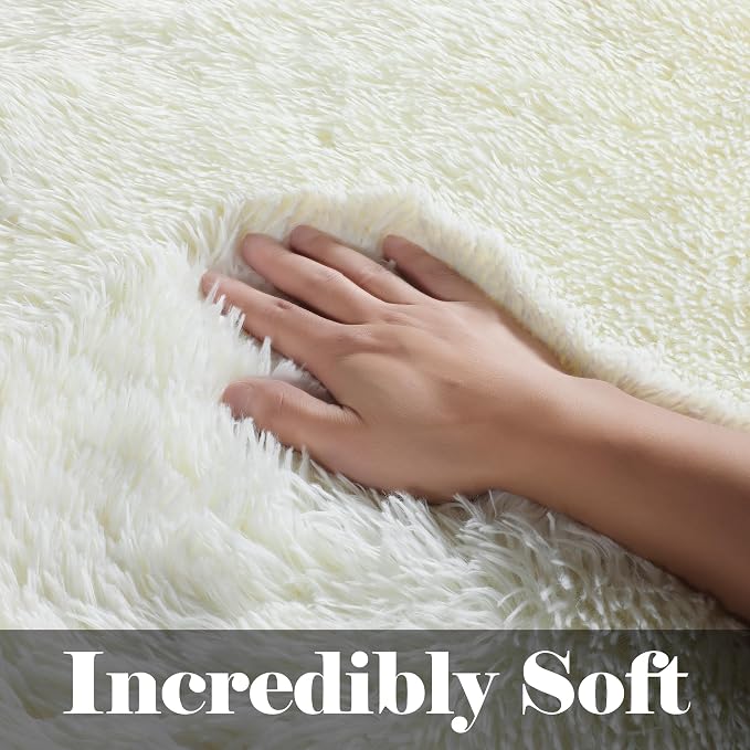 ONASAR Cream White 6x9 Area Rugs - Image 2