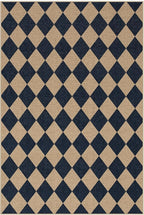 Lahome Colette Checkered Easy Jute Outdoor Rug, Large 6x9 Rug - Image 8