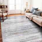 6x9 Area Rug for Living Room: Non-Slip Washable Rugs for Dining Room Bedroom by WIEVEDENS