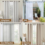 KAMANINA 2 Pack Curtain Rods for Windows 48 to 84 Inch, Antique Bronze Heavy - Image 6