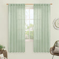 LAMIT Fresh Green Linen Curtains by LAMIT