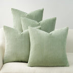 Topfinel Sage Green Decorative Throw Pillow Covers Set of 4, Soft Velvet Modern - Image 7