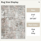 Soalmost 2x3 Abstract Washable Rugs - Image 5