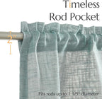 jinchan Linen Farmhouse Valances - Image 9