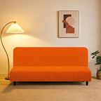 U-NICE HOME Stretch Futon Cover Armless Bed Slipcover - Image 2