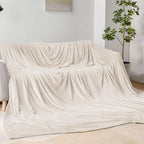 BEDELITE Big Fleece Blanket 120" x 120", Super Soft Fluffy Fuzzy Oversized King - Image 3