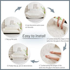 MYSKY HOME Couch Cover for Dogs, Sectional Couch Cover, Sofa Slipcovers - Image 7