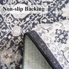 3x12 Washable Hallway Runner Rug: Oriental Long Ultra Soft Runners - Image 5