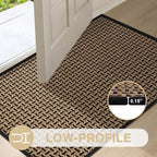 LEKEEPGO Door Mat Indoor Entrance 24"x47", Absorbent Indoor Door Mat Large - Image 4