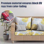 8Pcs Stretch Patio Cushion Covers, Outdoor Couch & Sofa Replacement Slipcovers - Image 3