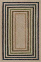 Lahome Enfys Modern Geometric Easy Jute Rug, 4x6 Washable Indoor Outdoor Carpet - Image 8