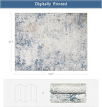 Washable Rugs 8x10 Area Rugs for Living Room, Modern Abstract Rugs for Bedroom - Image 2
