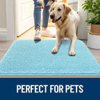 OLANLY Dog Door Mat for Muddy Paws 30x20, Absorbs Moisture and Dirt, Absorbent - Image 6