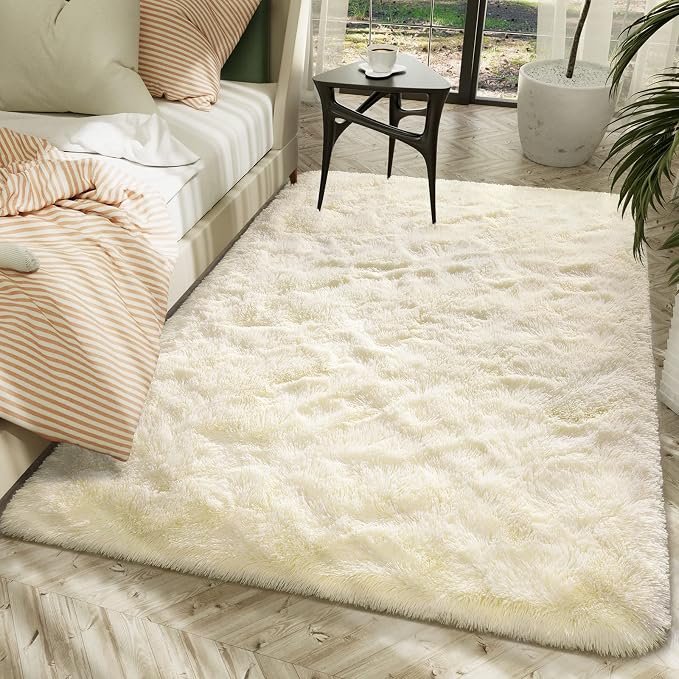 LOCHAS Ultra Soft Indoor Modern Area Rugs Fluffy Living Room Carpets - Image 2