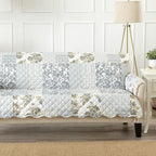 Great Bay Home Reversible Patchwork Sofa Cover - Image 2