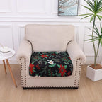 hyha Printed Couch Cushion Covers, Floral Sofa Covers Washable - Image 5