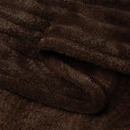 BEDELITE Fleece Blanket Twin Size – 3D Ribbed Jacquard Soft and Warm Decorative - Image 9