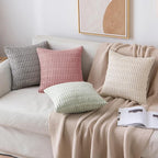 MIULEE Pack of 2 Corduroy Decorative Lumbar Throw Pillow Covers 20x12 Inch Soft - Image 2