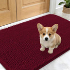 OLANLY Dog Door Mat for Muddy Paws 30x17, Absorbs Moisture and Dirt, Absorbent by OLANLY