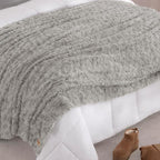 UGG Adalee Faux Fur Full/Queen Blanket, Double-Sided Fluffy Blanket, Cozy - Image 7