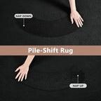 FinRèc 5x7 Washable Area Rugs for Bedroom Living Room, Low Pile Thin Rug Solid - Image 8
