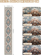 Hallway Runner Rug 2x12, Extra Long Washable Runner Rugs - Image 2
