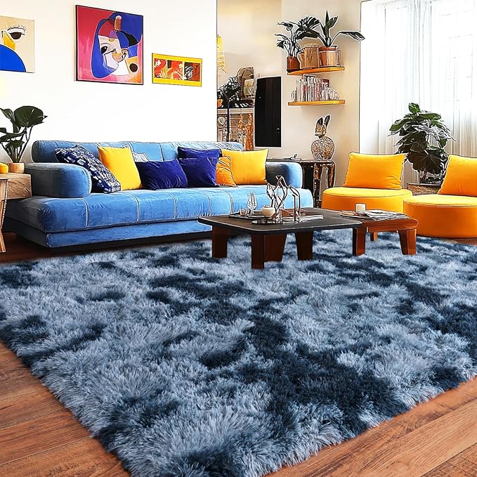 Pionblank 9x12 Area Rug, Large Area Rug - Image 2