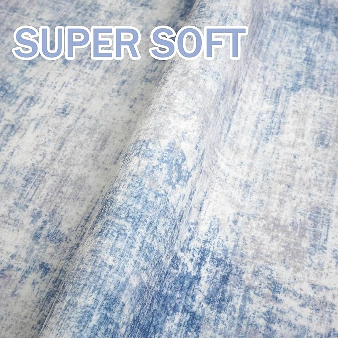 IOHOUZE Abstract Runner Rug 3x10 Ft Washable Runners - Image 6