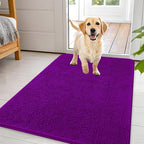OLANLY Dog Door Mat for Muddy Paws 44x32, Absorbs Moisture and Dirt, Absorbent by OLANLY