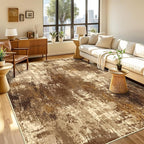 Washable Area Rugs 2'x3' Non-Slip Modern Abstract Soft - Image 8
