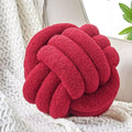 Uvvyui Knot Pillow Ball, Soft Home Decorative Round Throw Pillow, Handmade by Uvvyui