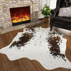 AROGAN Faux Cow Print Rug Large - Image 2