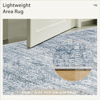 6x9 Area Rug for Living Room Washable 6x9 Non-Slip Modern Rugs for Bedroom - Image 6