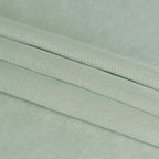 DWCN Bean Green Sheer Curtains Semi Transparent Voile Rod Pocket Curtains - Image 6