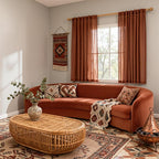 MYSKY HOME Sheer Linen Curtains 63 Inch Length - Image 7