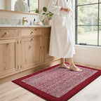 48x32 Large Bathroom Rugs Washable Non Slip, Soft Absorbent Quick Dry Mats - Image 3
